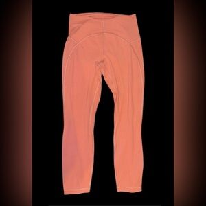 Lululemon Unlimit High-Rise Tight 25" Brier Rose size 10